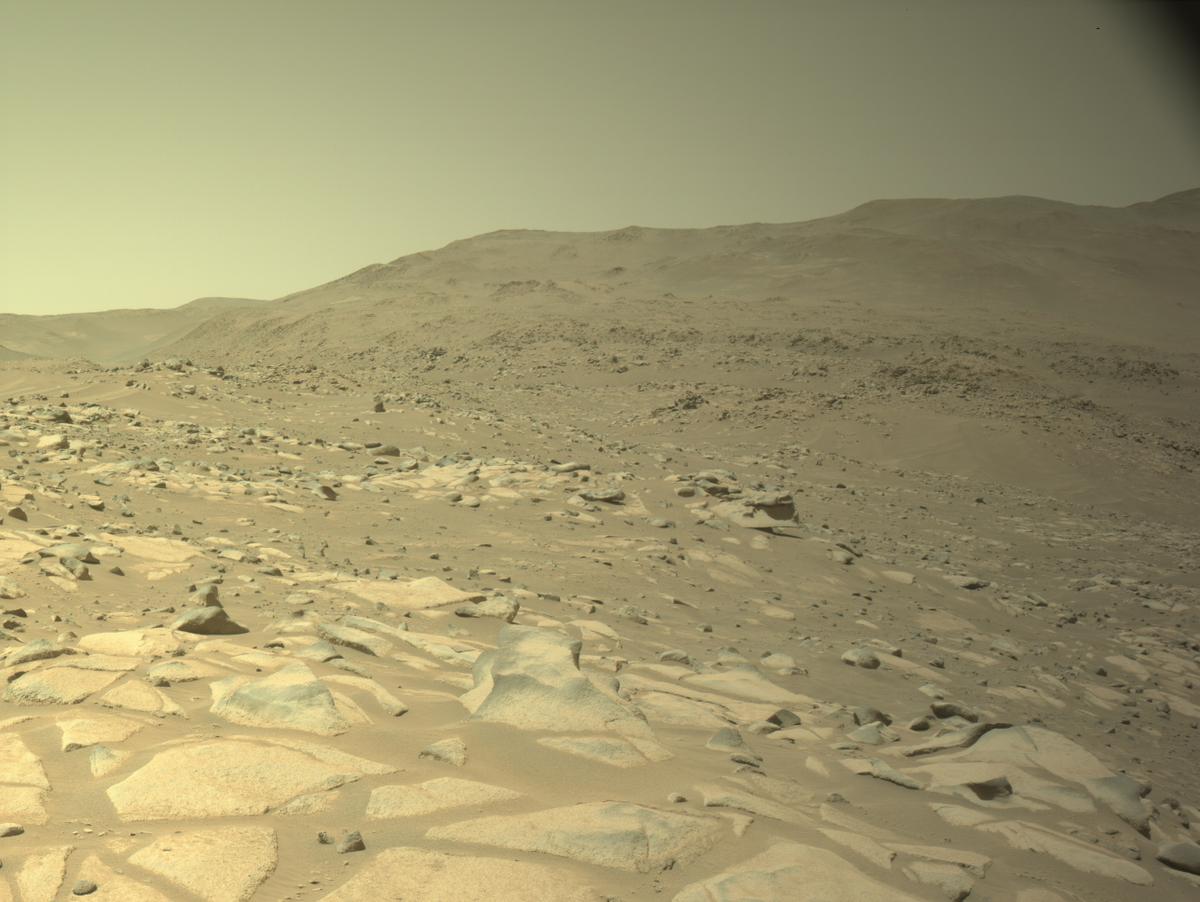 This image was taken by NAVCAM_RIGHT onboard NASA's Mars rover Perseverance on Sol 1023