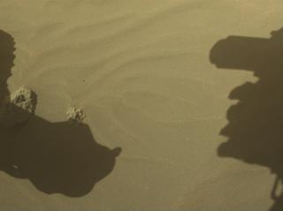 View image taken on Mars, Mars Perseverance Sol 1024: Front Left Hazard Avoidance Camera (Hazcam)