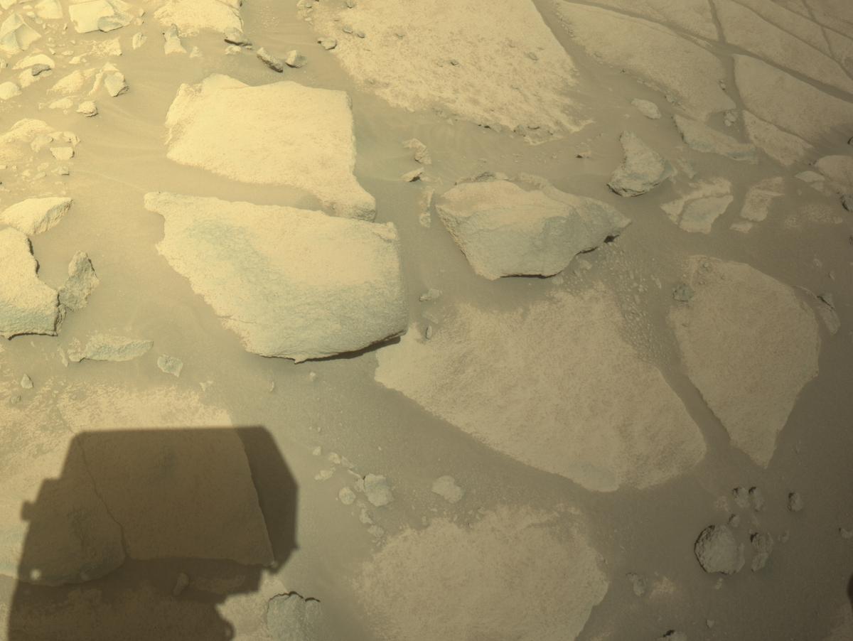 This image was taken by NAVCAM_RIGHT onboard NASA's Mars rover Perseverance on Sol 1025