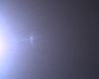 View image taken on Mars, Mars Perseverance Sol 1027: Rover Up-Look Camera 