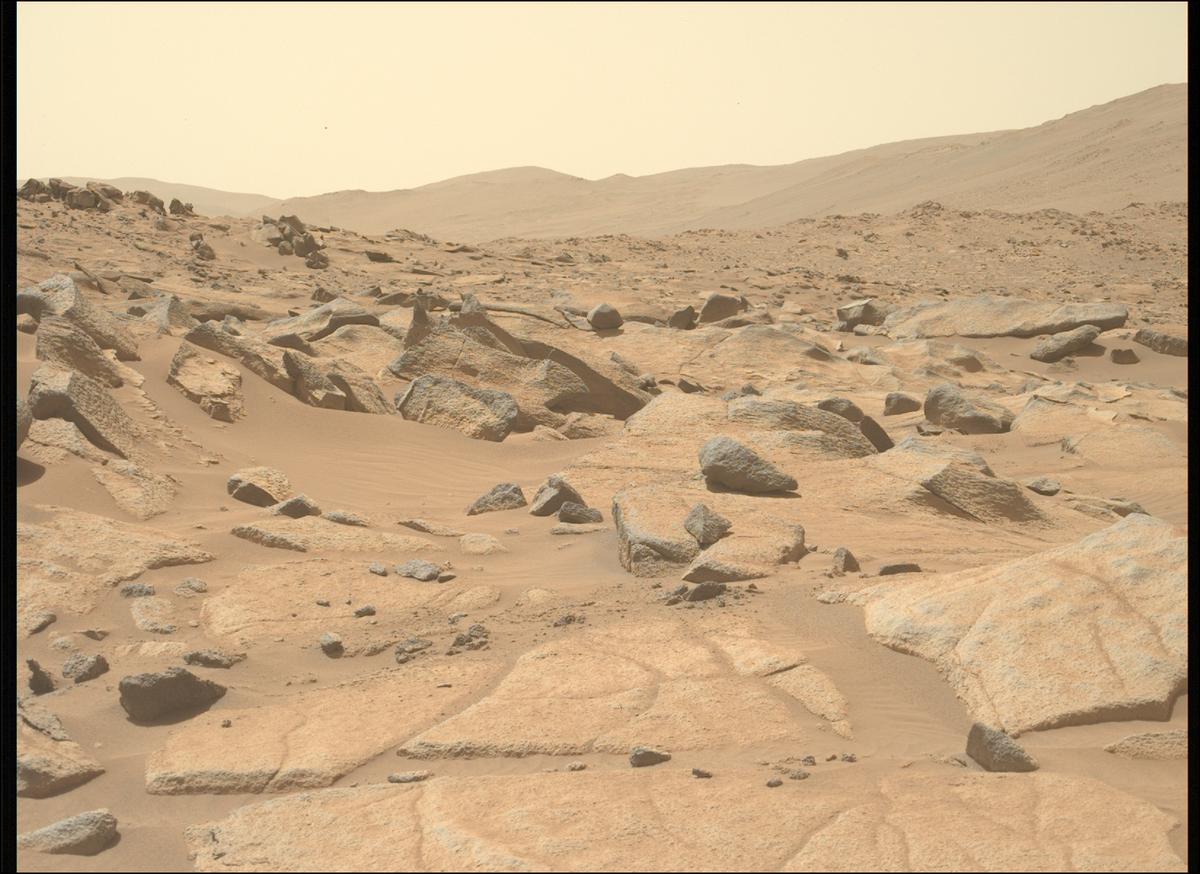 This image was taken by MCZ_LEFT onboard NASA's Mars rover Perseverance on Sol 1028