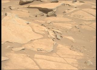 View image taken on Mars, Mars Perseverance Sol 1028: Left Mastcam-Z Camera