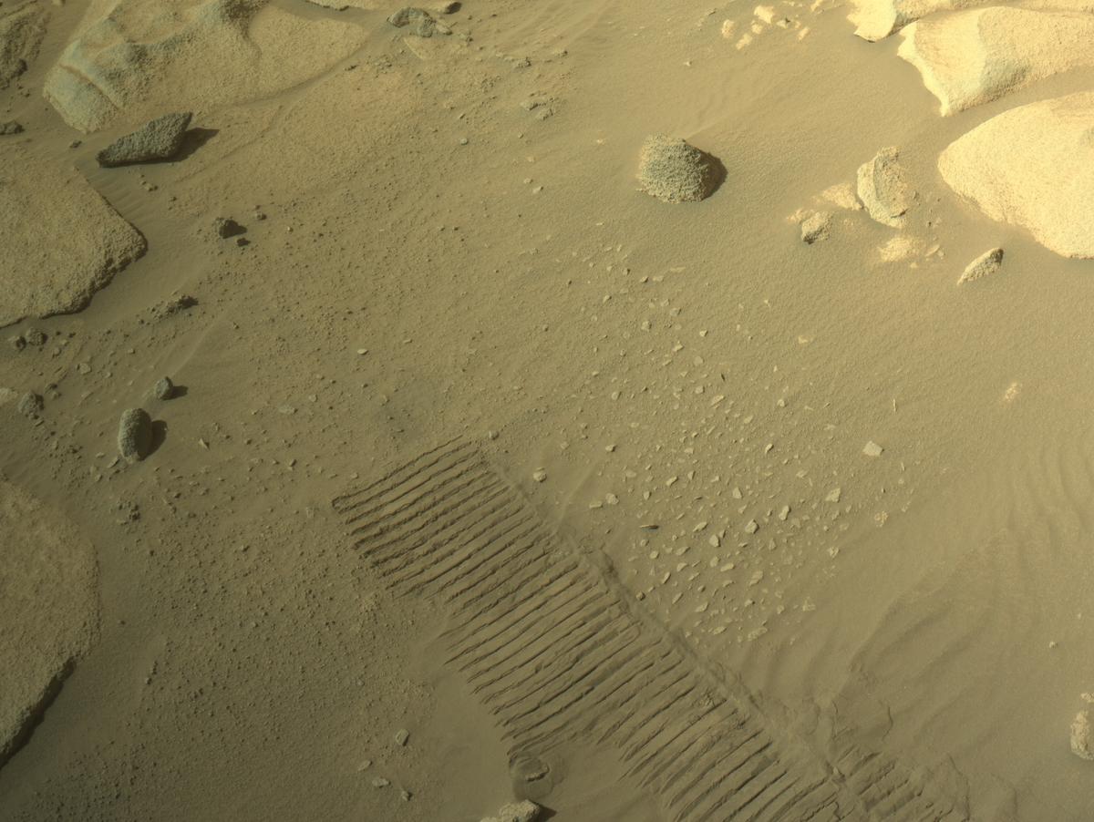 This image was taken by NAVCAM_LEFT onboard NASA's Mars rover Perseverance on Sol 1029