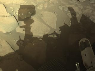 View image taken on Mars, Mars Perseverance Sol 1029: Left Navigation Camera (Navcam)