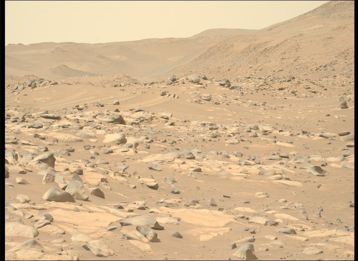 This image was taken by MCZ_LEFT onboard NASA's Mars rover Perseverance on Sol 1032