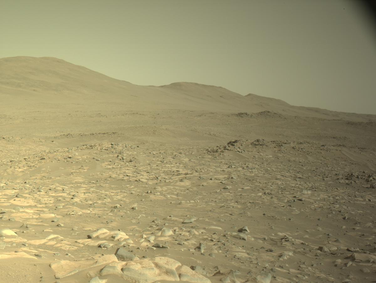 This image was taken by NAVCAM_RIGHT onboard NASA's Mars rover Perseverance on Sol 1034