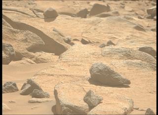 View image taken on Mars, Mars Perseverance Sol 1034: Left Mastcam-Z Camera