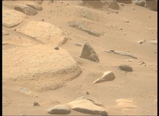 View image taken on Mars, Mars Perseverance Sol 1034: Left Mastcam-Z Camera