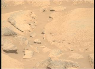 View image taken on Mars, Mars Perseverance Sol 1034: Left Mastcam-Z Camera