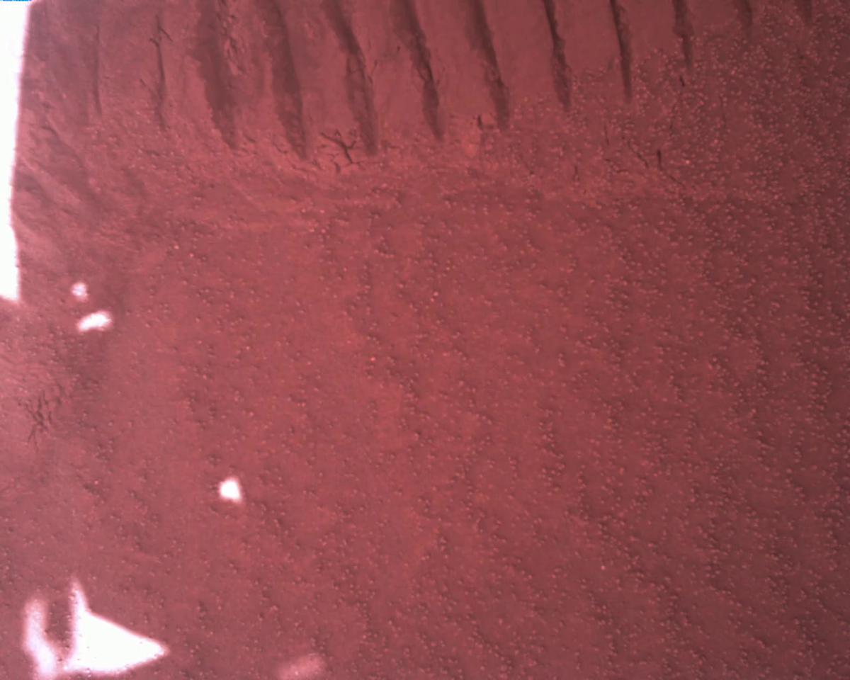 This image was taken by EDL_RDCAM onboard NASA's Mars rover Perseverance on Sol 1035