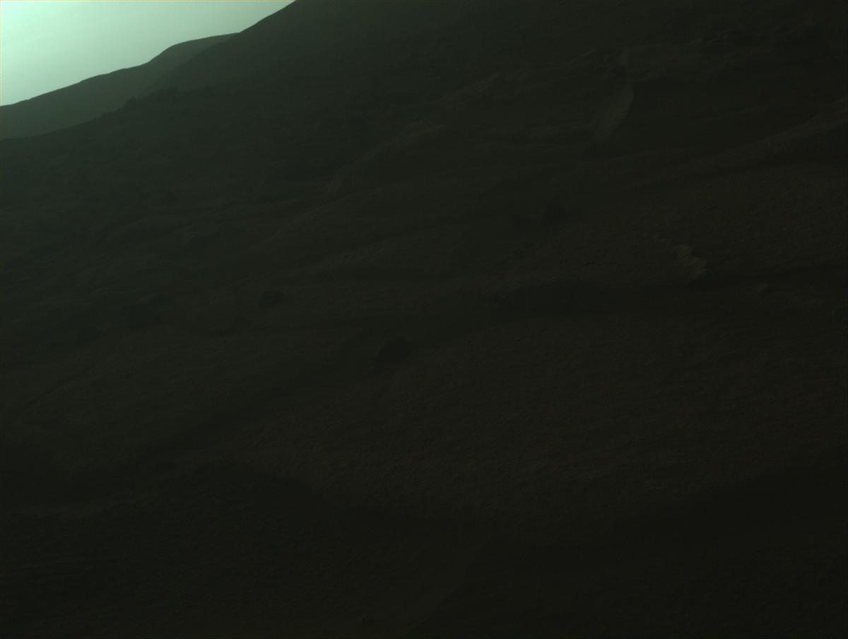 This image was taken by FRONT_HAZCAM_LEFT_A onboard NASA's Mars rover Perseverance on Sol 1035