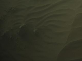 View image taken on Mars, Mars Perseverance Sol 1035: Front Right Hazard Avoidance Camera (Hazcam)