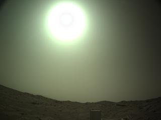 View image taken on Mars, Mars Perseverance Sol 1035: Left Navigation Camera (Navcam)