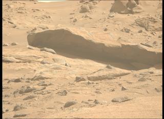 View image taken on Mars, Mars Perseverance Sol 1035: Left Mastcam-Z Camera
