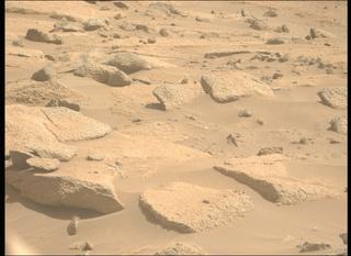View image taken on Mars, Mars Perseverance Sol 1035: Left Mastcam-Z Camera