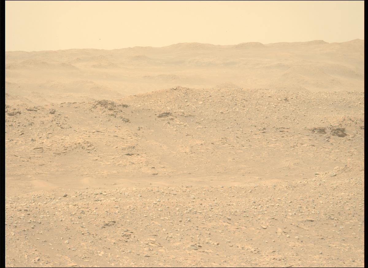 This image was taken by MCZ_LEFT onboard NASA's Mars rover Perseverance on Sol 1035