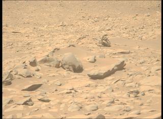 View image taken on Mars, Mars Perseverance Sol 1035: Left Mastcam-Z Camera