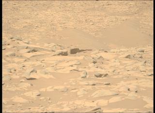 View image taken on Mars, Mars Perseverance Sol 1035: Left Mastcam-Z Camera