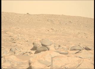 View image taken on Mars, Mars Perseverance Sol 1035: Left Mastcam-Z Camera