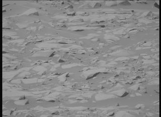 View image taken on Mars, Mars Perseverance Sol 1035: Left Mastcam-Z Camera