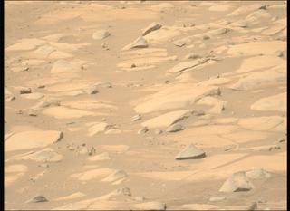 View image taken on Mars, Mars Perseverance Sol 1035: Left Mastcam-Z Camera