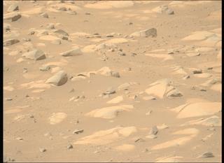 View image taken on Mars, Mars Perseverance Sol 1035: Left Mastcam-Z Camera