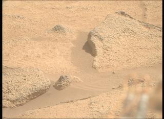 View image taken on Mars, Mars Perseverance Sol 1035: Right Mastcam-Z Camera