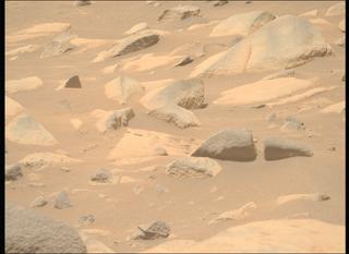 View image taken on Mars, Mars Perseverance Sol 1037: Right Mastcam-Z Camera