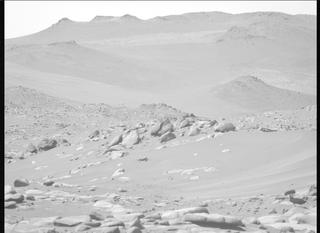 View image taken on Mars, Mars Perseverance Sol 1039: Left Mastcam-Z Camera