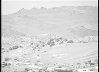 View image taken on Mars, Mars Perseverance Sol 1039: Right Mastcam-Z Camera