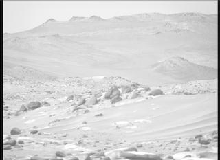 View image taken on Mars, Mars Perseverance Sol 1039: Right Mastcam-Z Camera