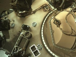 View image taken on Mars, Mars Perseverance Sol 1040: Left Navigation Camera (Navcam)