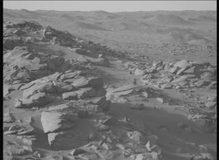 View image taken on Mars, Mars Perseverance Sol 1041: Left Mastcam-Z Camera