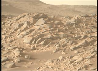 View image taken on Mars, Mars Perseverance Sol 1041: Right Mastcam-Z Camera