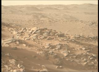 View image taken on Mars, Mars Perseverance Sol 1041: Right Mastcam-Z Camera
