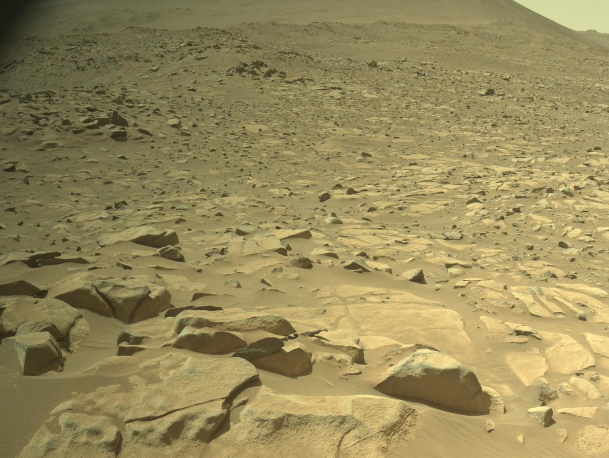 This image was taken by NAVCAM_LEFT onboard NASA's Mars rover Perseverance on Sol 1043