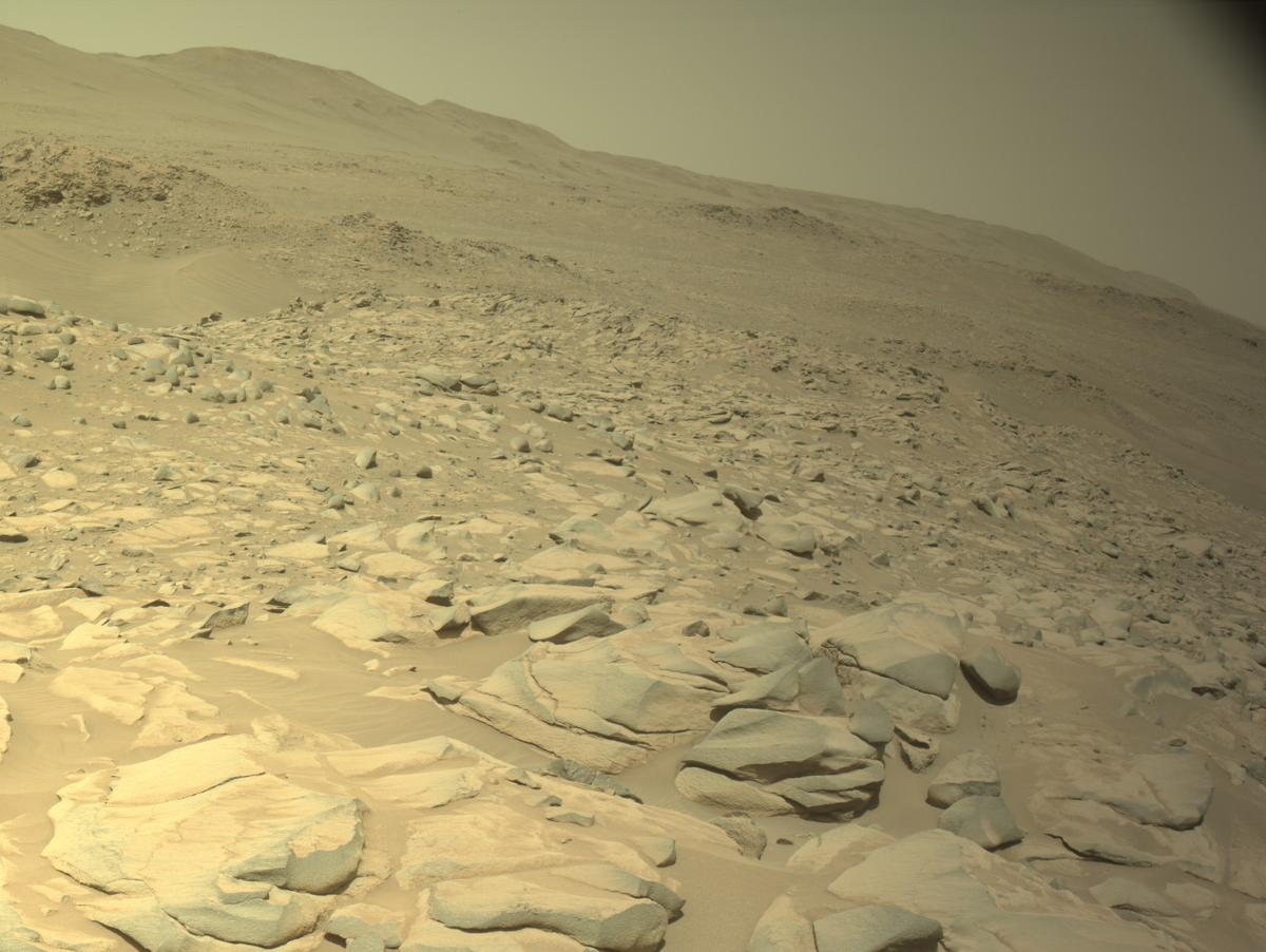 This image was taken by NAVCAM_LEFT onboard NASA's Mars rover Perseverance on Sol 1043