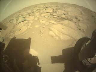 View image taken on Mars, Mars Perseverance Sol 1043: Rear Right Hazard Avoidance Camera (Hazcam)