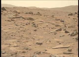 View image taken on Mars, Mars Perseverance Sol 1043: Left Mastcam-Z Camera