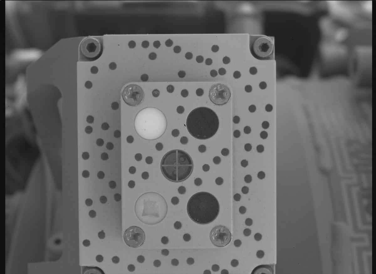 This image was taken by SHERLOC_WATSON onboard NASA's Mars rover Perseverance on Sol 1044