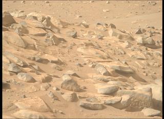 View image taken on Mars, Mars Perseverance Sol 1044: Right Mastcam-Z Camera