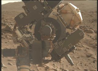 View image taken on Mars, Mars Perseverance Sol 1044: Right Mastcam-Z Camera