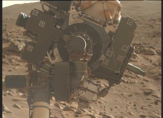 View image taken on Mars, Mars Perseverance Sol 1044: Right Mastcam-Z Camera