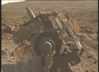 View image taken on Mars, Mars Perseverance Sol 1044: Right Mastcam-Z Camera