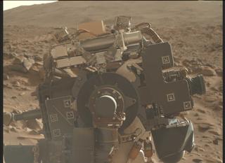 View image taken on Mars, Mars Perseverance Sol 1044: Right Mastcam-Z Camera