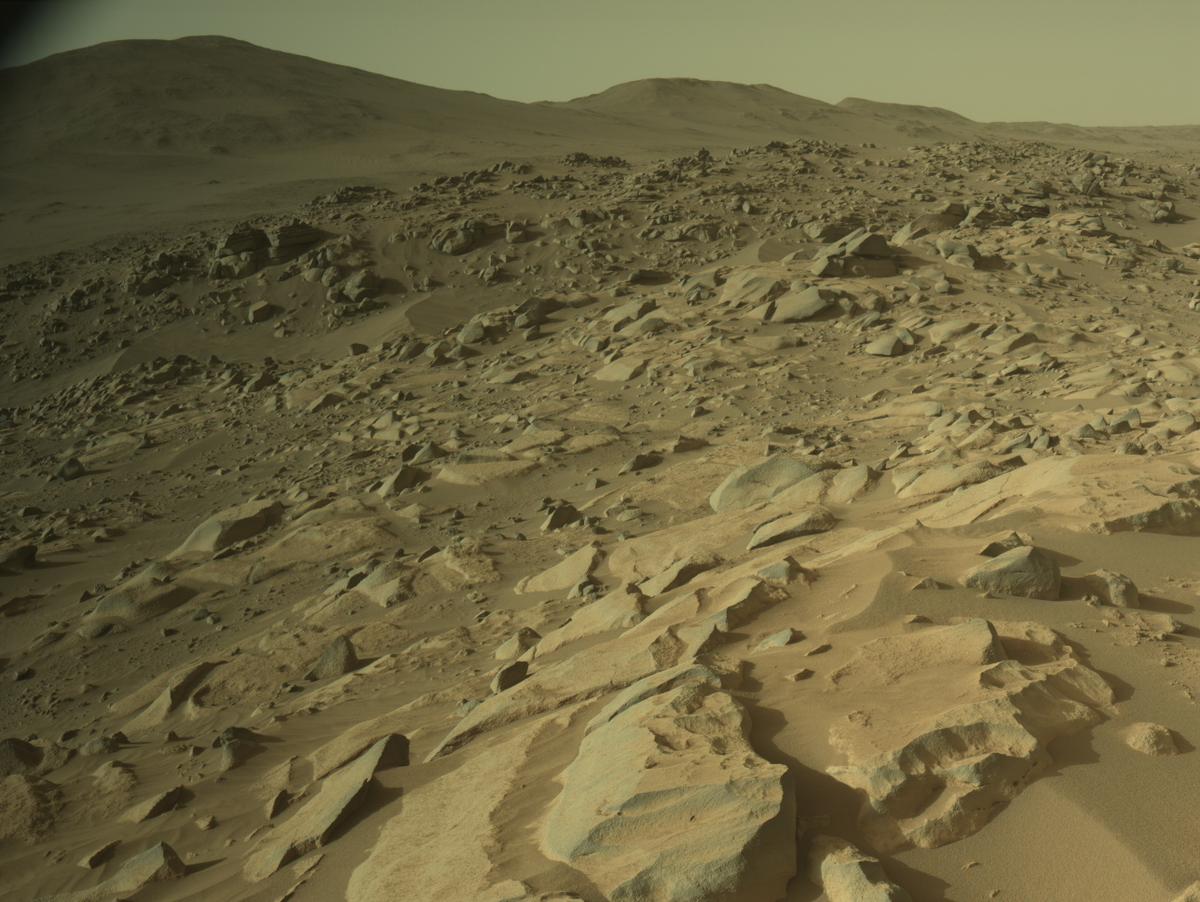 This image was taken by NAVCAM_RIGHT onboard NASA's Mars rover Perseverance on Sol 1045