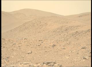View image taken on Mars, Mars Perseverance Sol 1045: Left Mastcam-Z Camera
