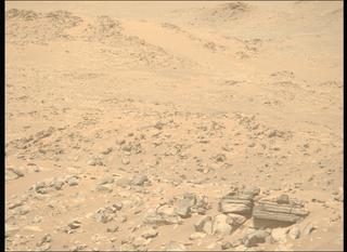 View image taken on Mars, Mars Perseverance Sol 1045: Left Mastcam-Z Camera