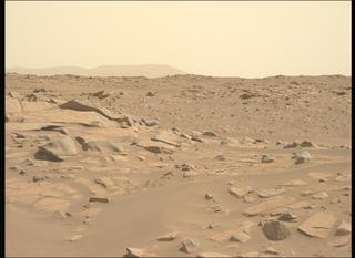 View image taken on Mars, Mars Perseverance Sol 1045: Left Mastcam-Z Camera