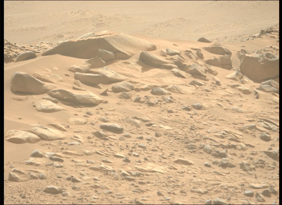 This image was taken by MCZ_LEFT onboard NASA's Mars rover Perseverance on Sol 1045